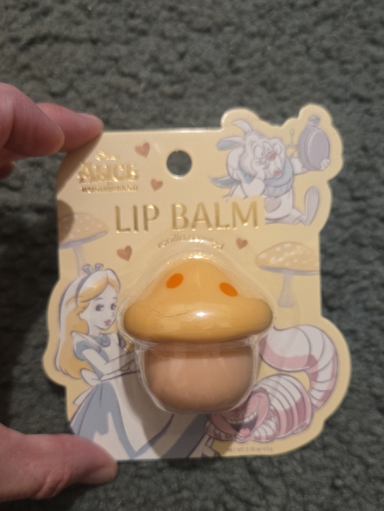 Disney Other - Disney Alice in Wonderland Mushroom Lip Balm Packaging - Yellow & Purple